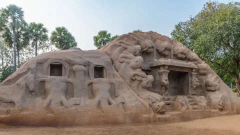 Mammallapuram Tiger Cave